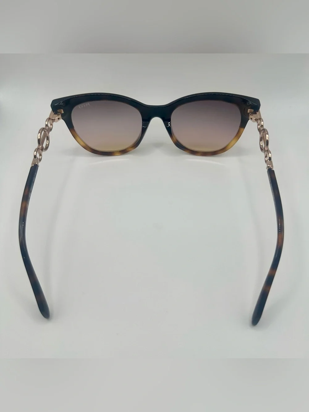 Emilio Pucci EP157 05B Blue Tortoise Cat Eye Sunglasses 54-21-140 New Case $595